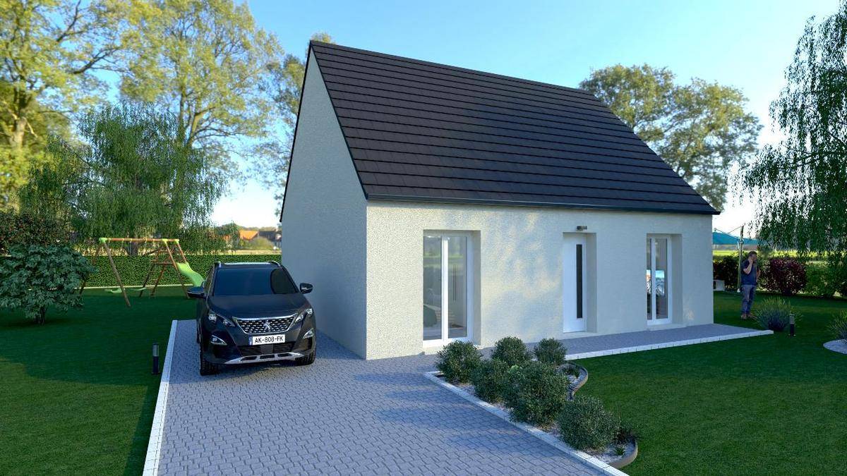 Programme terrain + maison à Méaulte en Somme (80) de 900 m² à vendre au prix de 215117€ - 1