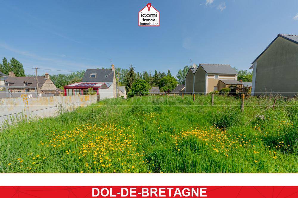 Terrain seul à Dol-de-Bretagne en Ille-et-Vilaine (35) de 550 m² à vendre au prix de 65000€ - 1