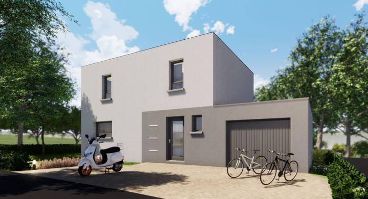 Programme terrain + maison à Morschwiller-le-Bas en Haut-Rhin (68) de 350 m² à vendre au prix de 359000€ - 1