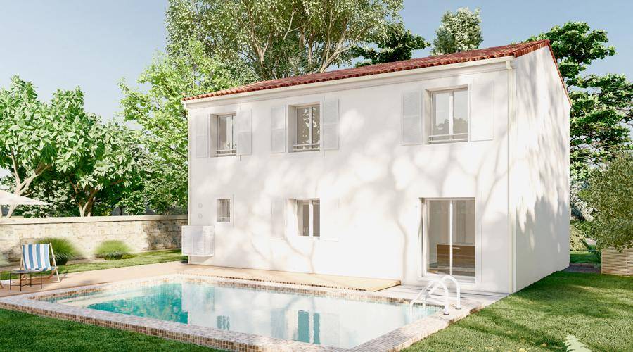 Programme terrain + maison à Périgny en Charente-Maritime (17) de 647 m² à vendre au prix de 610450€ - 1