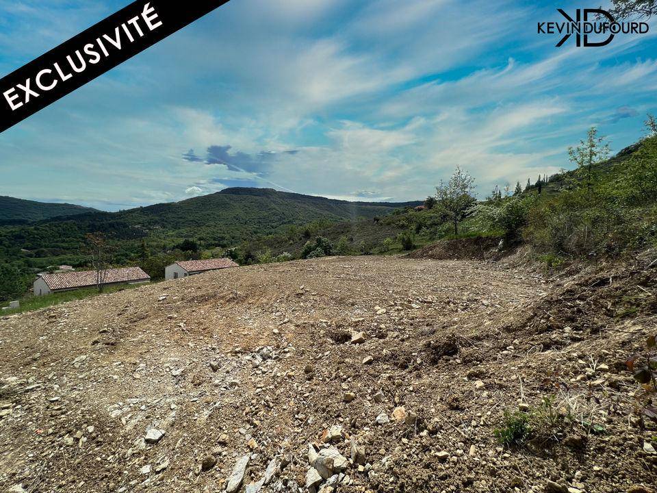 Terrain seul à Rochessauve en Ardèche (07) de 1200 m² à vendre au prix de 90000€ - 2