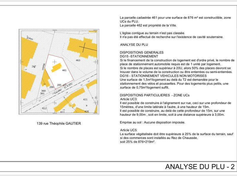 Terrain seul à Le Havre en Seine-Maritime (76) de 876 m² à vendre au prix de 463000€ - 2