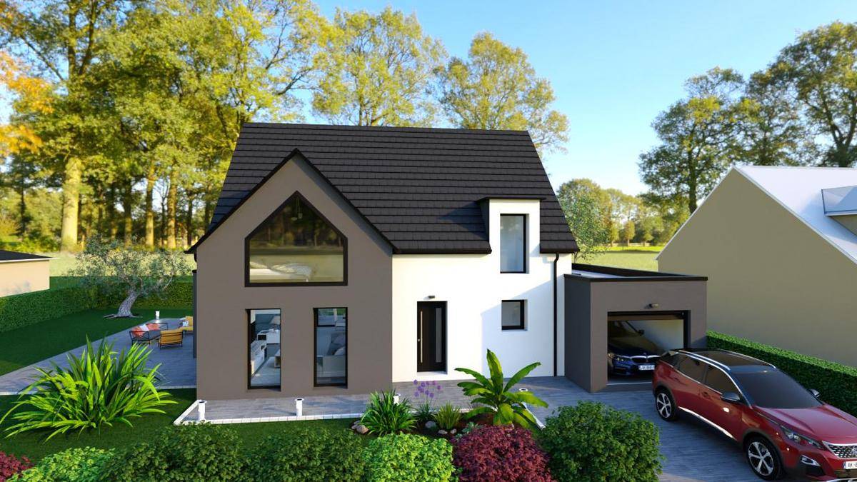 Programme terrain + maison à Bézu-la-Forêt en Eure (27) de 878 m² à vendre au prix de 374625€ - 1