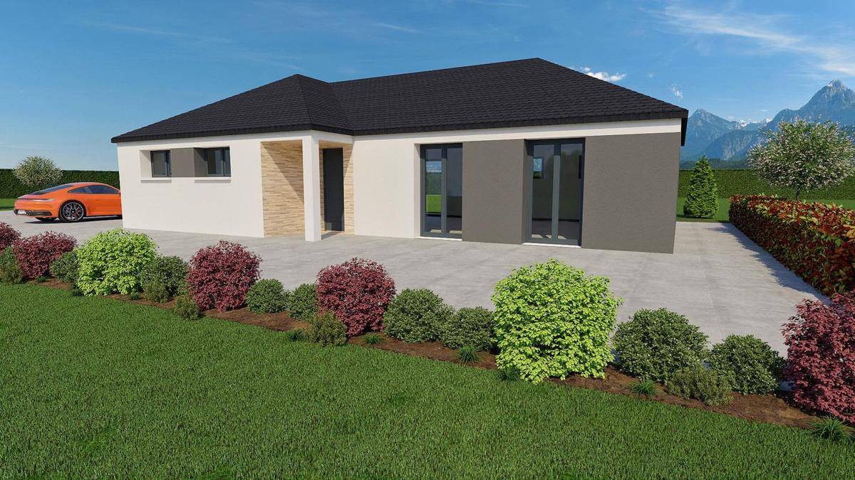 Programme terrain + maison à Le Mont-Saint-Adrien en Oise (60) de 600 m² à vendre au prix de 279000€