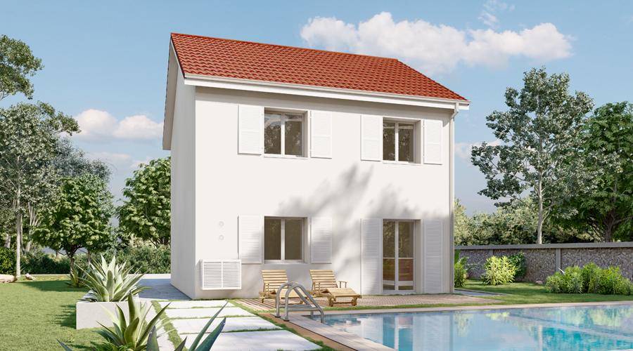 Programme terrain + maison à Pont-l'Abbé-d'Arnoult en Charente-Maritime (17) de 750 m² à vendre au prix de 204750€ - 1