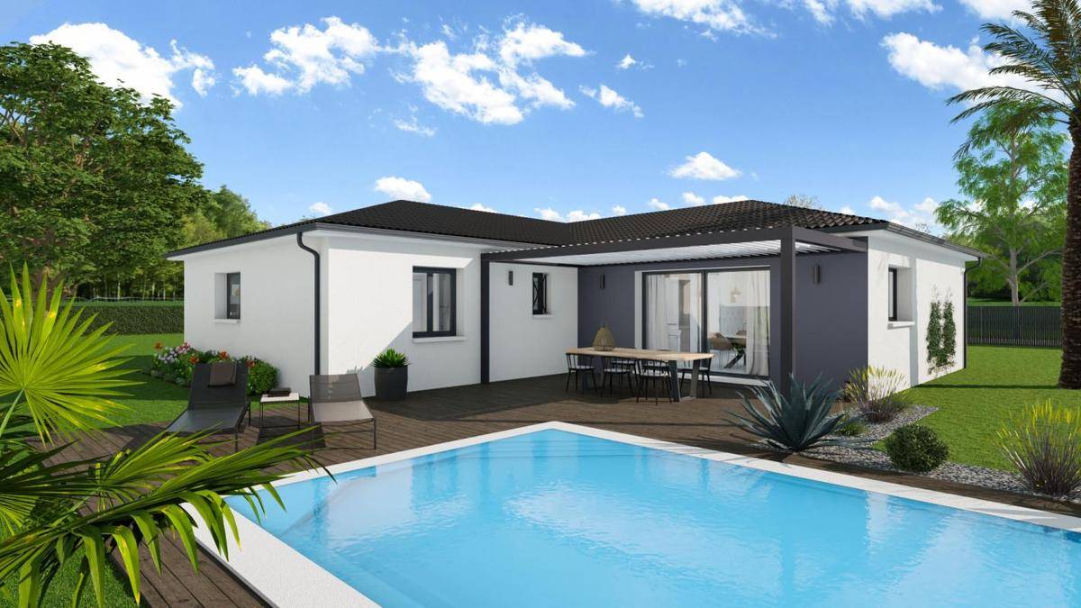 Programme terrain + maison à Lescout en Tarn (81) de 728 m² à vendre au prix de 191100€ - 1