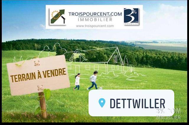 Terrain seul à Dettwiller en Bas-Rhin (67) de 1000 m² à vendre au prix de 159900€ - 1