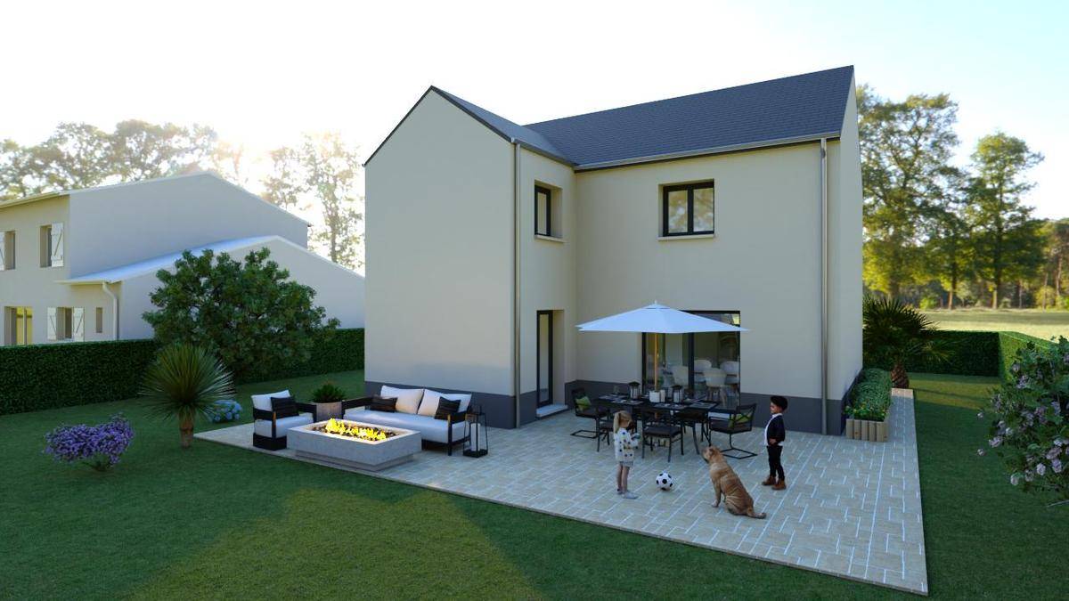 Programme terrain + maison à Bézu-la-Forêt en Eure (27) de 878 m² à vendre au prix de 297684€ - 2