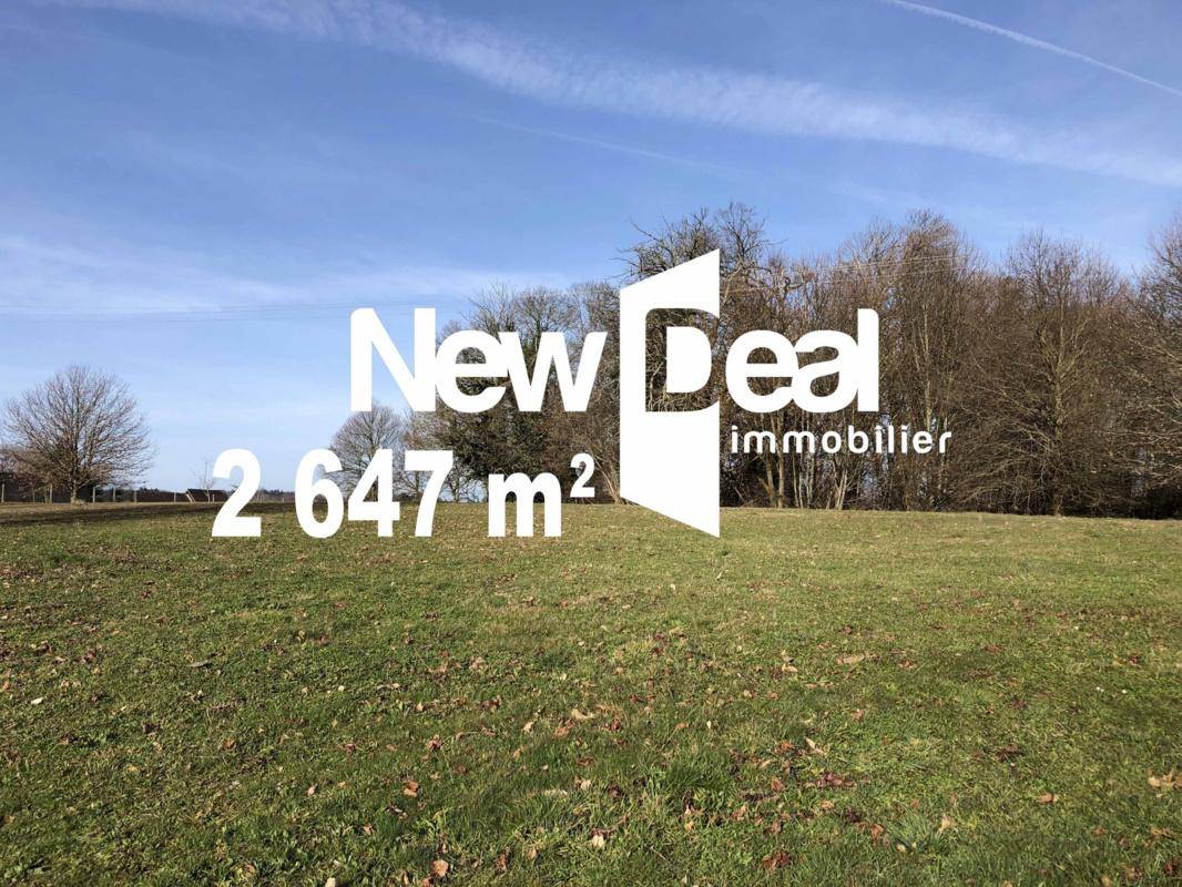 Terrain seul à Arnac-Pompadour en Corrèze (19) de 2647 m² à vendre au prix de 27000€