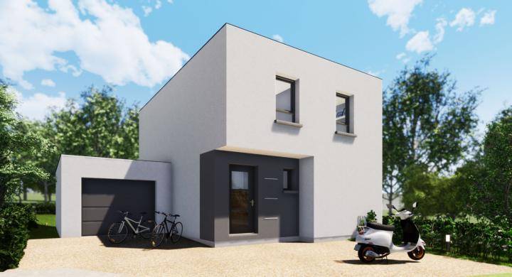 Programme terrain + maison à Morschwiller-le-Bas en Haut-Rhin (68) de 331 m² à vendre au prix de 392228€ - 1
