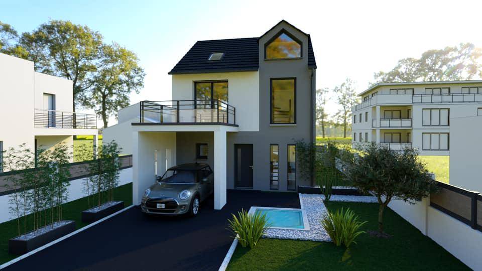 Programme terrain + maison à Antony en Hauts-de-Seine (92) de 123 m² à vendre au prix de 585800€