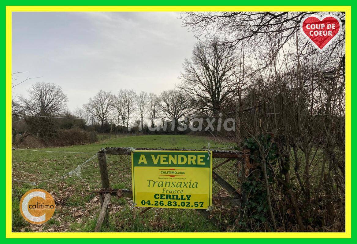 Terrain seul à Cérilly en Allier (03) de 0 m² à vendre au prix de 17500€ - 1