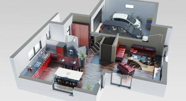 Programme terrain + maison à Saverne en Bas-Rhin (67) de 342 m² à vendre au prix de 308120€ - 2