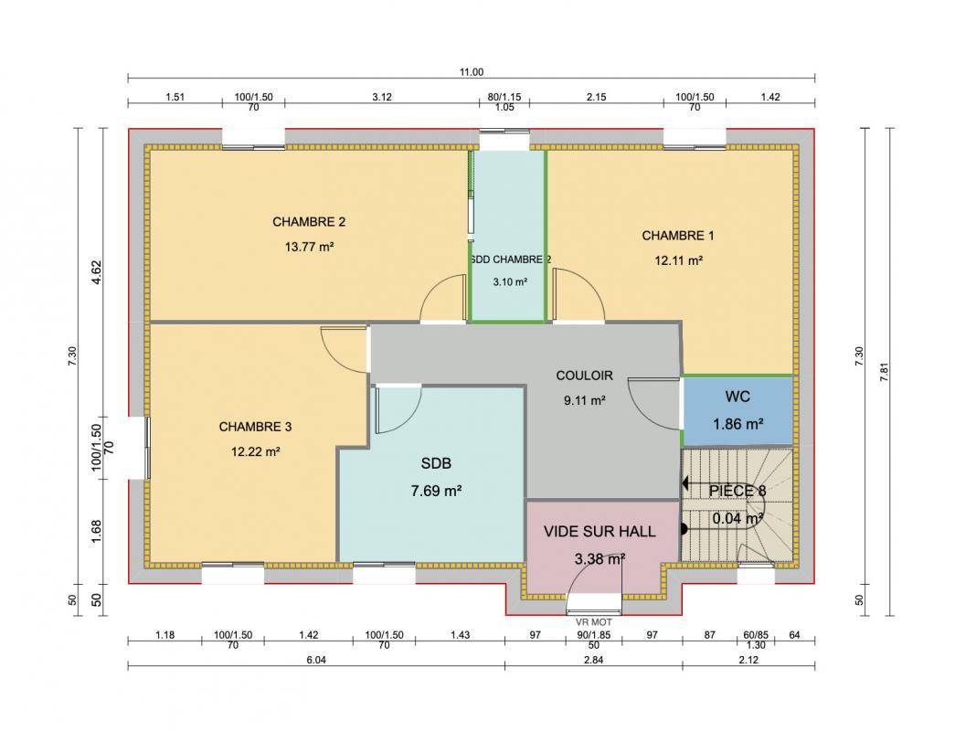 Programme terrain + maison à Seraincourt en Val-d'Oise (95) de 450 m² à vendre au prix de 394000€ - 4
