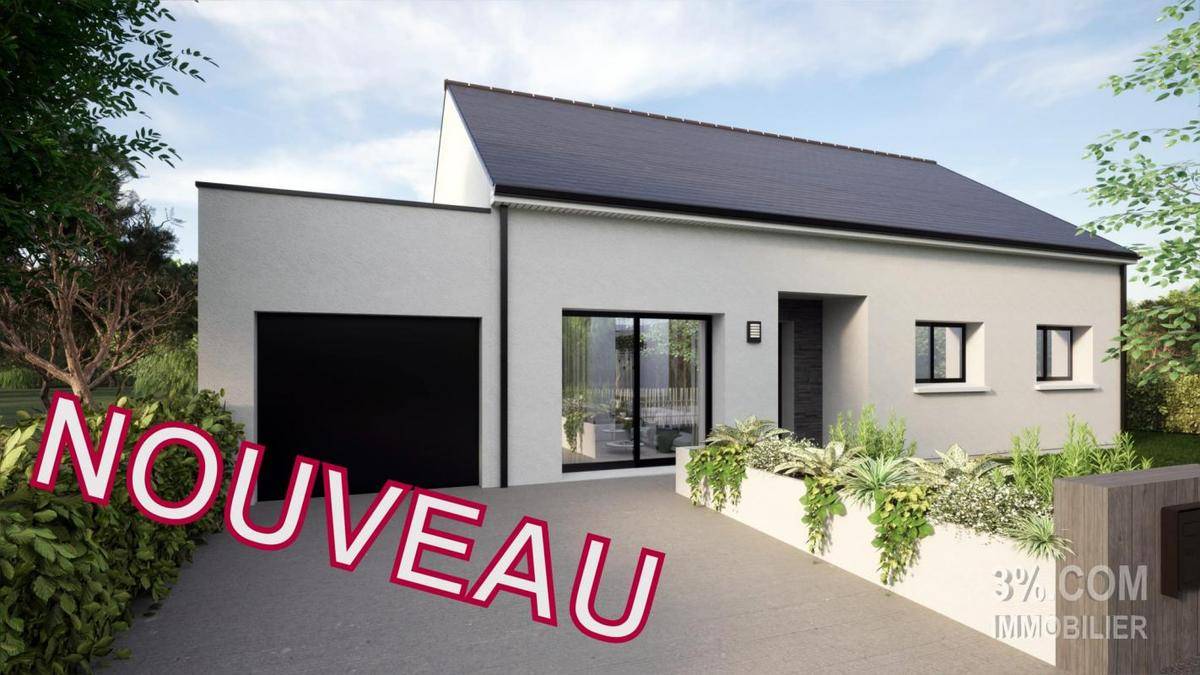 Programme terrain + maison à Angers en Maine-et-Loire (49) de 110 m² à vendre au prix de 325000€ - 1