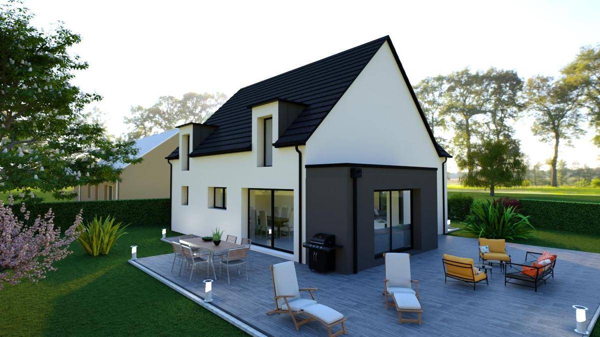 Programme terrain + maison à Bézu-la-Forêt en Eure (27) de 878 m² à vendre au prix de 374625€ - 2