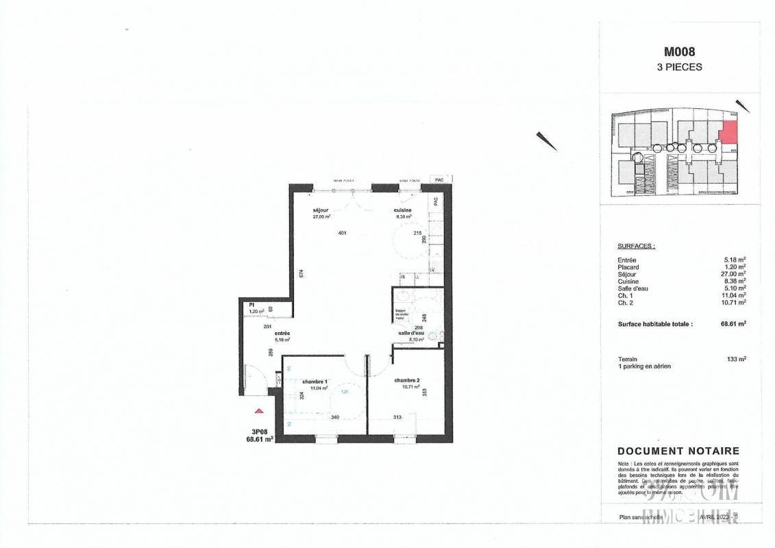 Programme terrain + maison à Nancy en Meurthe-et-Moselle (54) de 68 m² à vendre au prix de 227000€ - 2