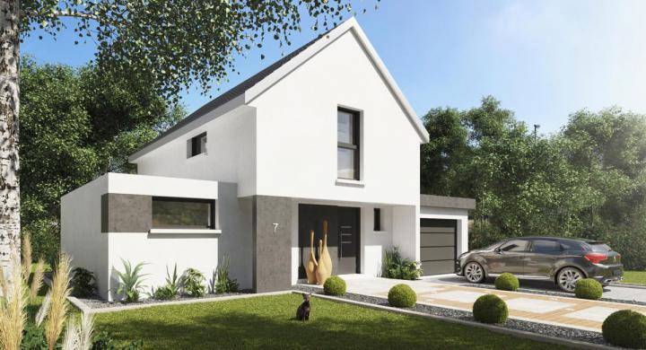 Programme terrain + maison à Oberschaeffolsheim en Bas-Rhin (67) de 325 m² à vendre au prix de 474100€ - 2