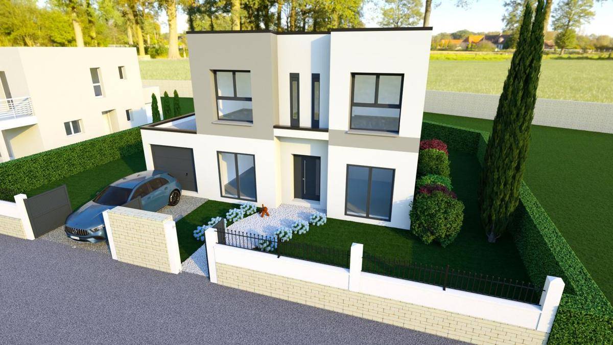 Programme terrain + maison à Ermont en Val-d'Oise (95) de 125 m² à vendre au prix de 613000€ - 1