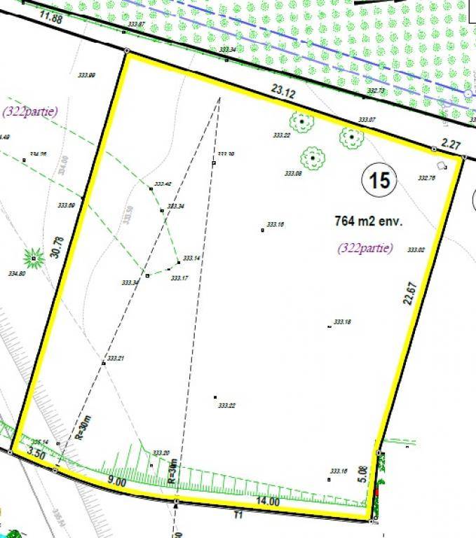Terrain seul à Montbéliard en Doubs (25) de 764 m² à vendre au prix de 65250€ - 2