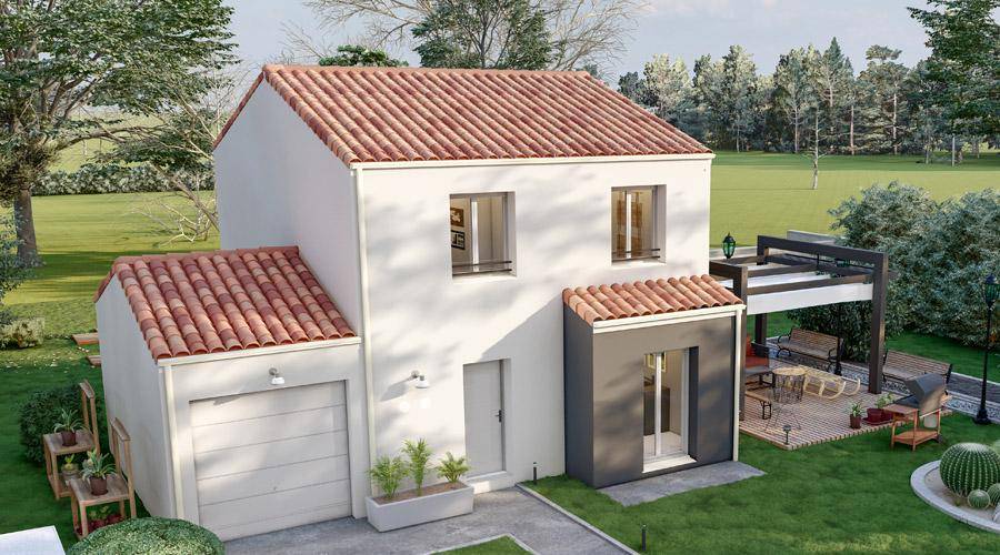 Programme terrain + maison à Clisson en Loire-Atlantique (44) de 377 m² à vendre au prix de 224290€ - 1