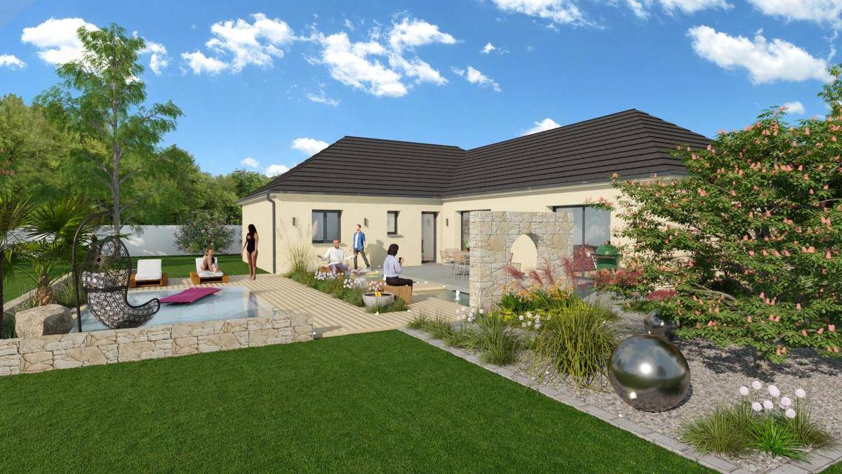 Programme terrain + maison à Saint-Pouange en Aube (10) de 2200 m² à vendre au prix de 460000€ - 3