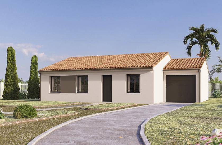 Programme terrain + maison à La Marne en Loire-Atlantique (44) de 420 m² à vendre au prix de 262290€ - 1