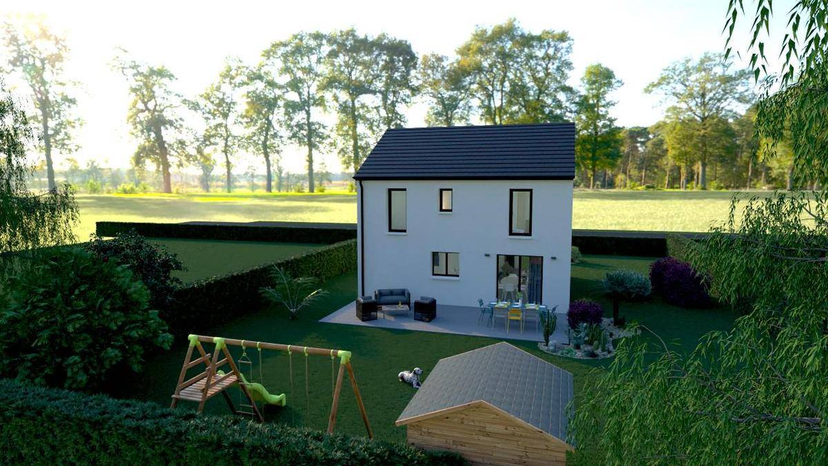 Programme terrain + maison à Cagny en Somme (80) de 99 m² à vendre au prix de 273000€ - 4