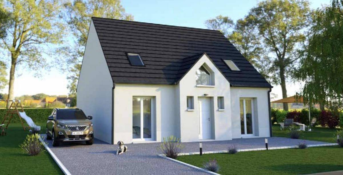 Programme terrain + maison à Saint-Germain-sur-Morin en Seine-et-Marne (77) de 367 m² à vendre au prix de 352898€ - 1