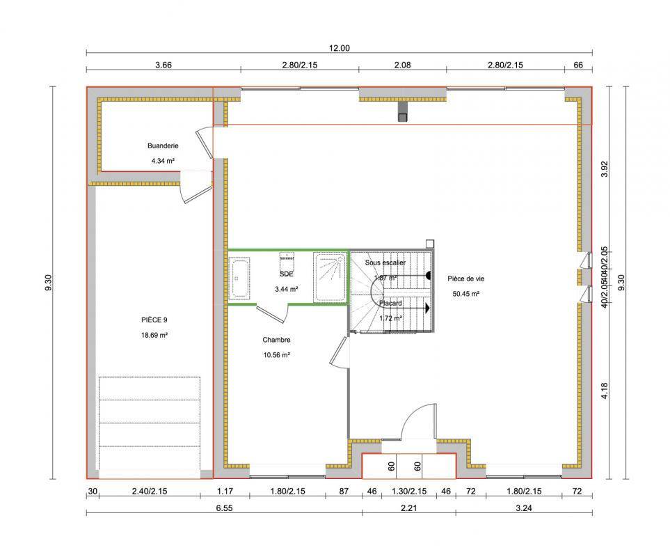 Programme terrain + maison à Ermont en Val-d'Oise (95) de 125 m² à vendre au prix de 613000€ - 3