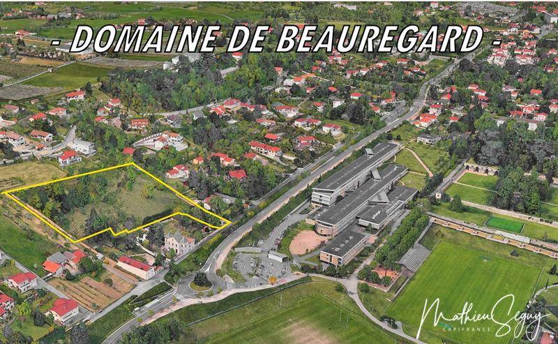 Terrain seul à Saint-Genis-Laval en Rhône (69) de 1200 m² à vendre au prix de 385000€ - 1