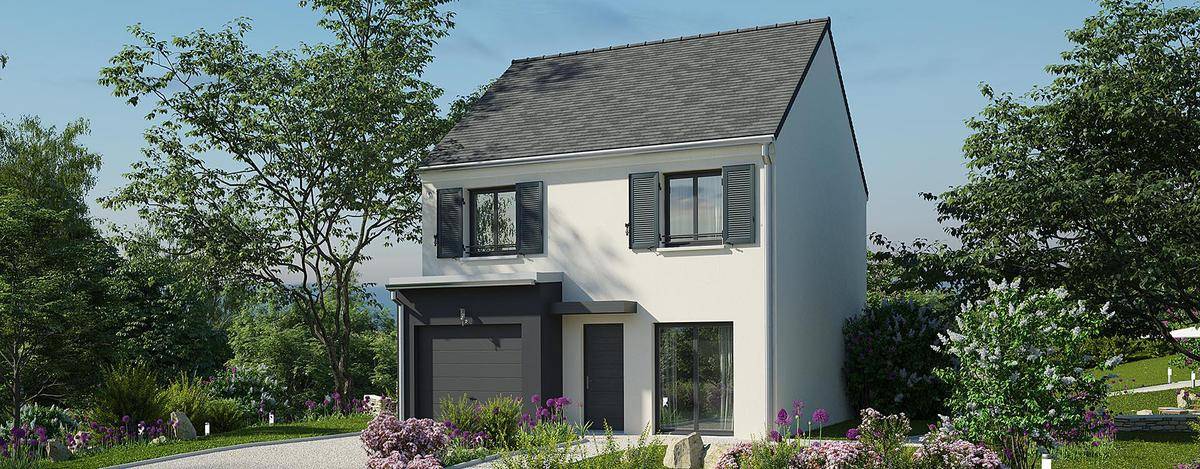 Programme terrain + maison à Lagny-sur-Marne en Seine-et-Marne (77) de 176 m² à vendre au prix de 349400€ - 1