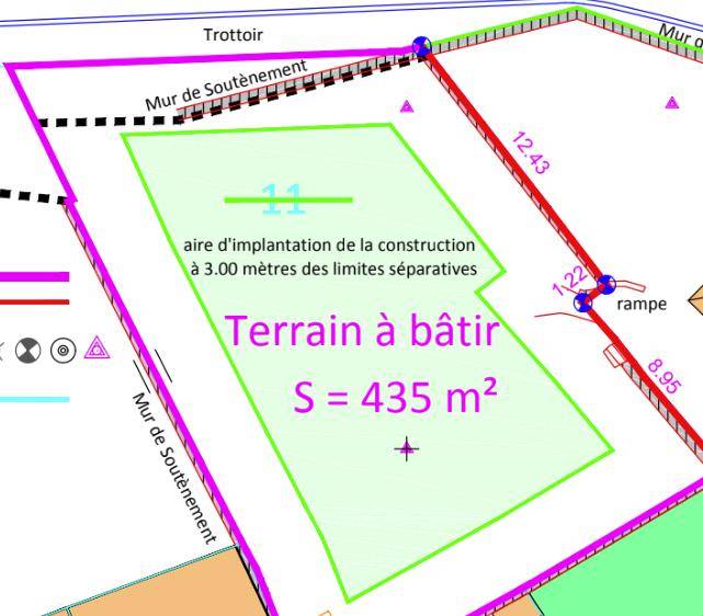 Terrain seul à Marseille 15 en Bouches-du-Rhône (13) de 435 m² à vendre au prix de 190000€ - 2
