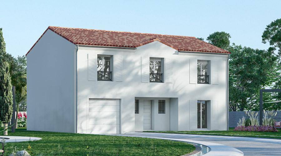 Programme terrain + maison à La Bruffière en Vendée (85) de 900 m² à vendre au prix de 347000€ - 1