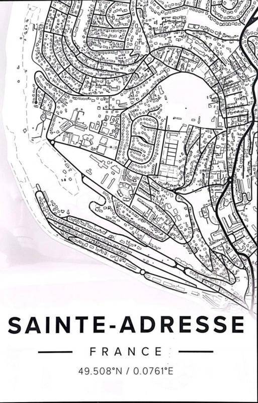 Terrain seul à Sainte-Adresse en Seine-Maritime (76) de 519 m² à vendre au prix de 192000€ - 1