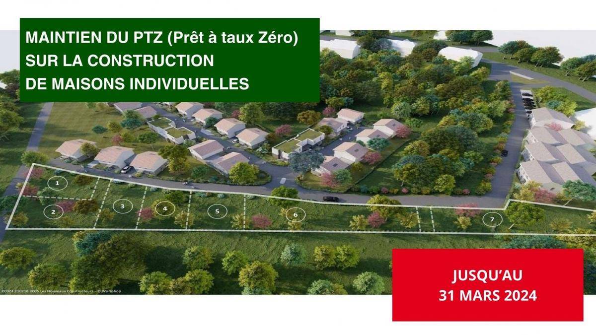Terrain seul à Perrignier en Haute-Savoie (74) de 331 m² à vendre au prix de 128000€ - 1