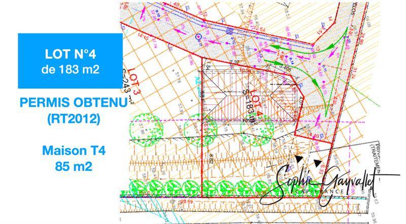 Terrain seul à Velaux en Bouches-du-Rhône (13) de 183 m² à vendre au prix de 179000€