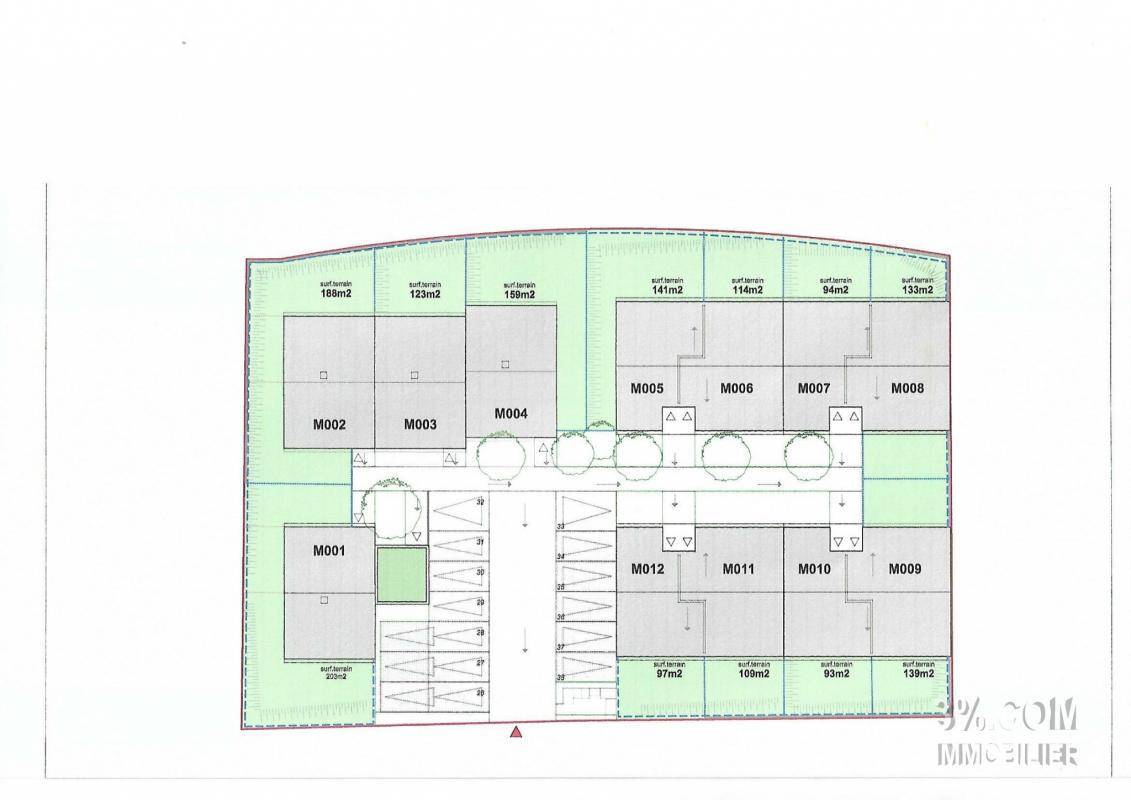 Programme terrain + maison à Nancy en Meurthe-et-Moselle (54) de 68 m² à vendre au prix de 227000€ - 1