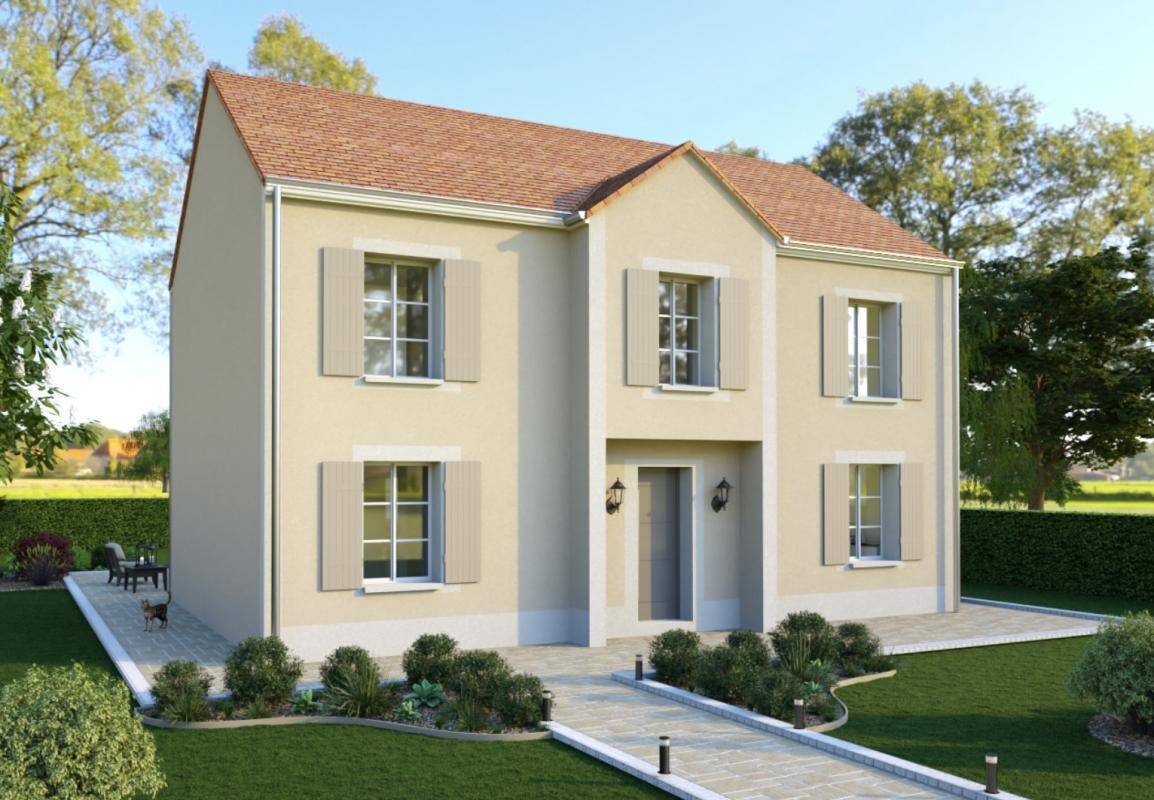 Programme terrain + maison à Longuesse en Val-d'Oise (95) de 329 m² à vendre au prix de 430560€