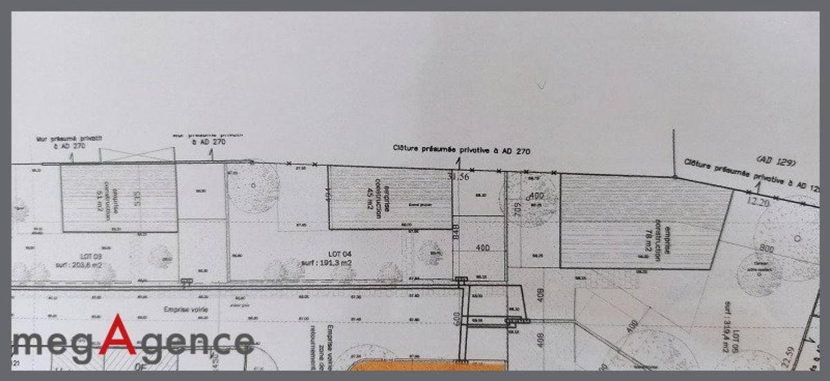 Terrain seul à Ormesson-sur-Marne en Val-de-Marne (94) de 191 m² à vendre au prix de 192500€ - 2