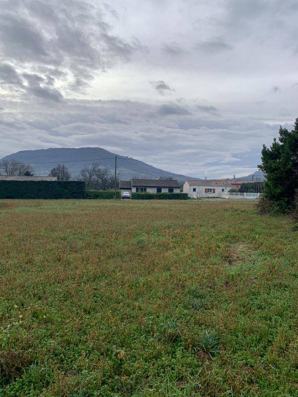 Terrain seul à Chomérac en Ardèche (07) de 285 m² à vendre au prix de 59900€ - 1