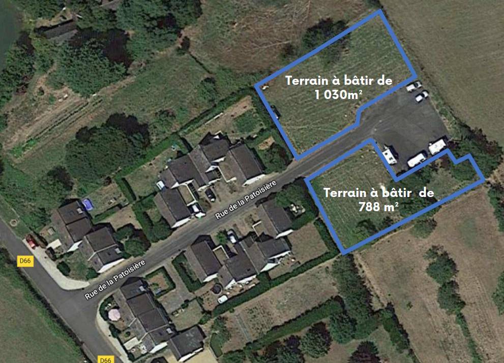 Terrain seul à Marcilly-sur-Maulne en Indre-et-Loire (37) de 1030 m² à vendre au prix de 19500€ - 1