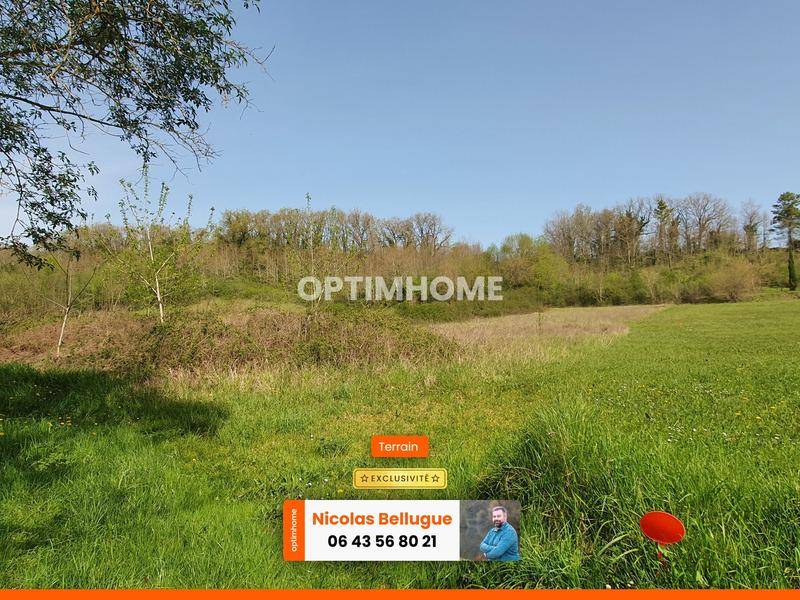 Terrain seul à Eymet en Dordogne (24) de 3120 m² à vendre au prix de 27000€ - 3