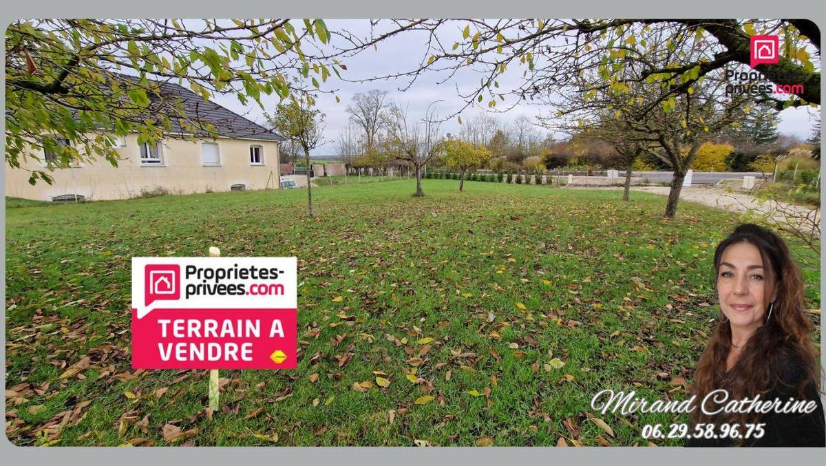 Terrain seul à Aubeterre en Aube (10) de 860 m² à vendre au prix de 50000€ - 1