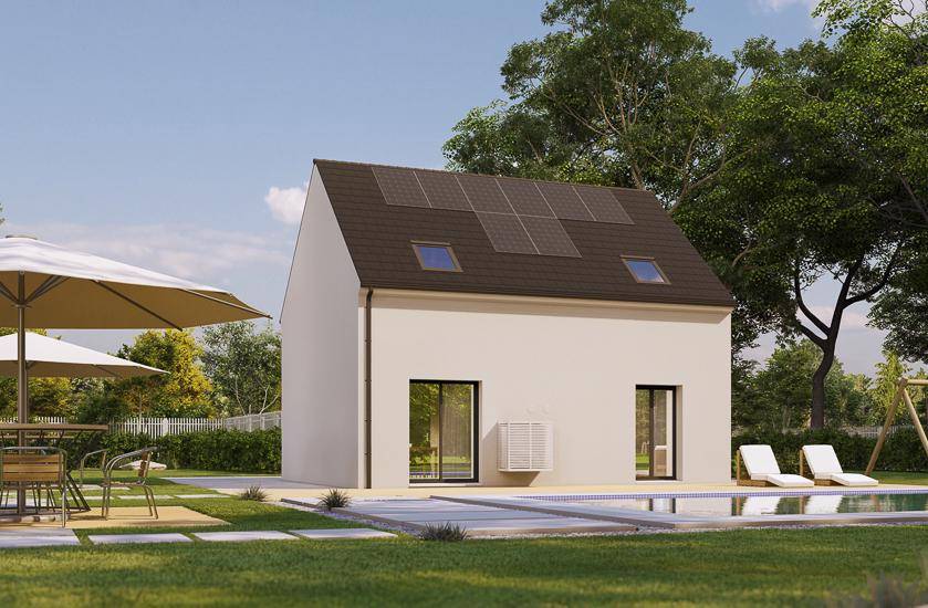 Programme terrain + maison à Milly-la-Forêt en Essonne (91) de 409 m² à vendre au prix de 243000€ - 1