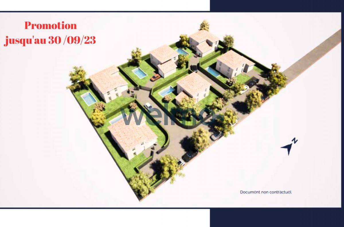 Terrain seul à Avensan en Gironde (33) de 401 m² à vendre au prix de 139000€ - 2