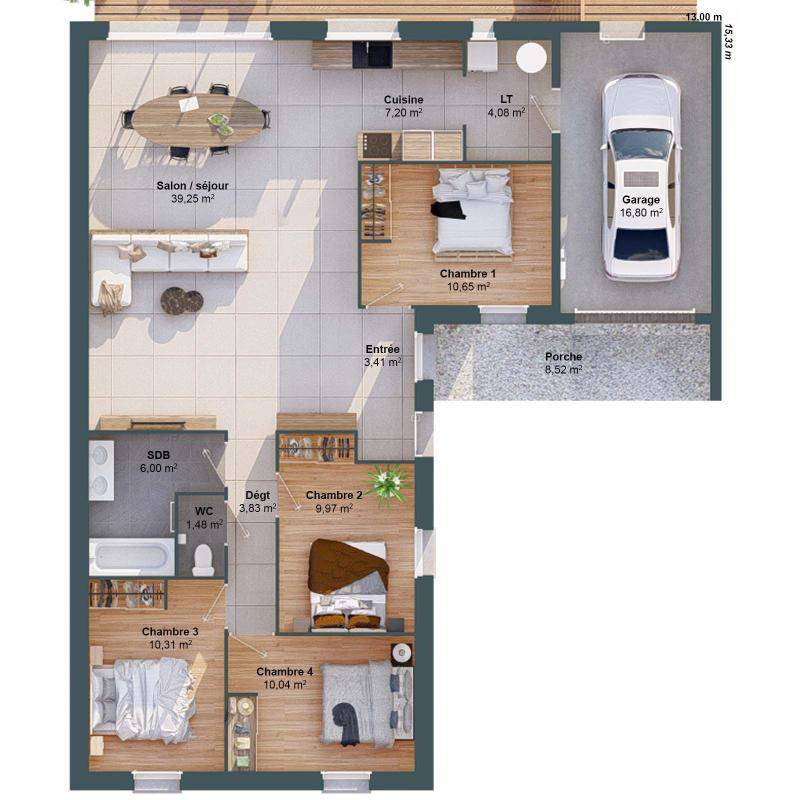 Image de l'annonce Maison 6 pièces 106 m2