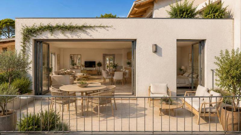 Image de l'annonce T4 AVEC TERRASSE + BALCON + PARKING