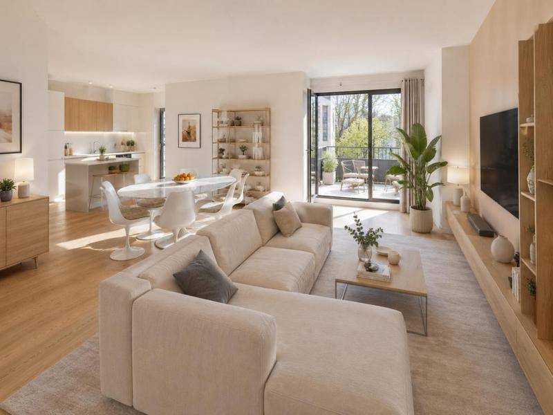 Image de l'annonce T3 77 m² avec balcon Rouen