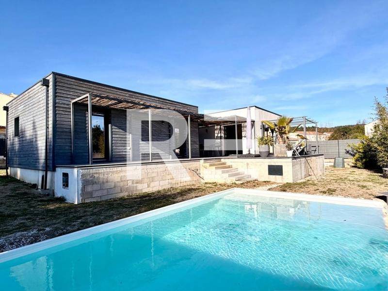 Image de l'annonce Villa plain-pied contemporaine en ossature bois avec…